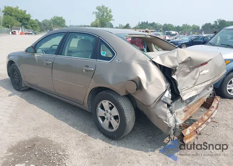 2007 Chevrolet Impala Lt from USA, damaged, VIN 2G1WT58N079263127